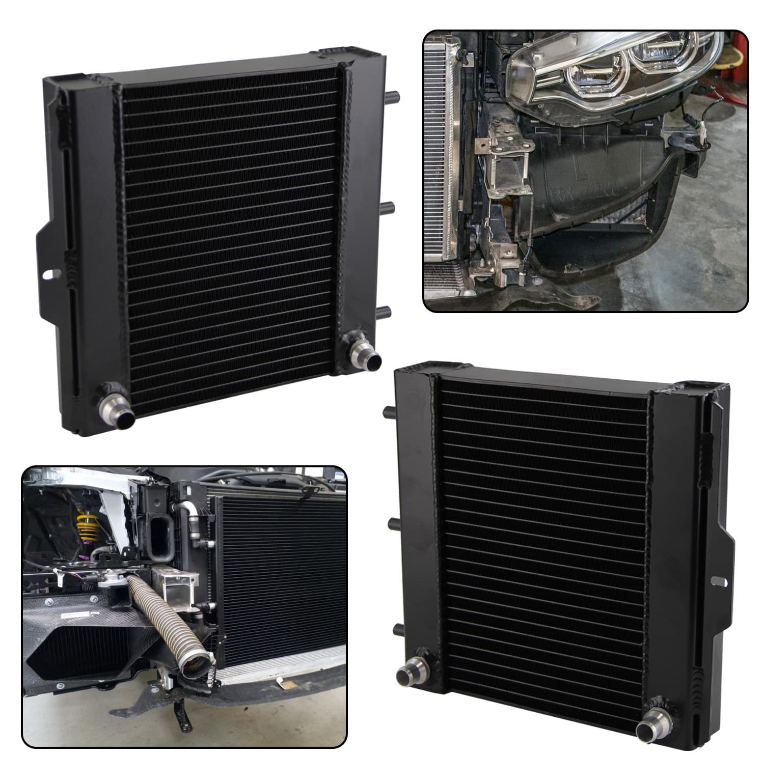 S55  M3M4 F80/F82/F83front water tank radiator - 6