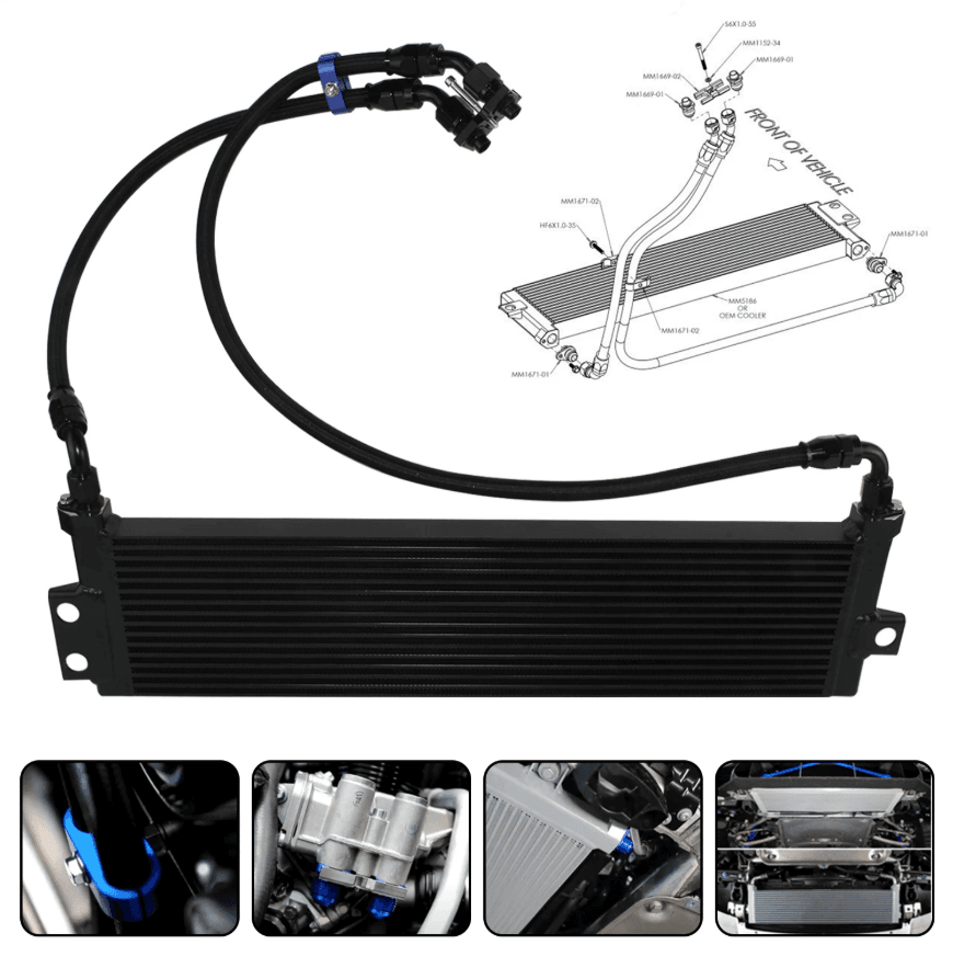 S55 Engine F80F82F83F87F8XM2M3M4M4 GTS Upgrade Oil Cooler