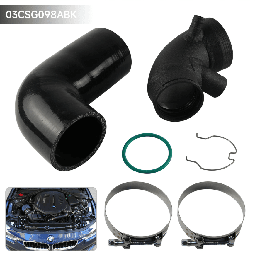 B58 engine turbocharged F chassis turbocharged intake aluminum hose