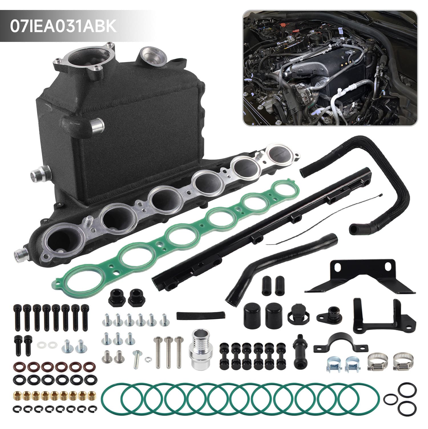 S58 engine top cold manifold radiator M2 G87 M3 G80 M4G82 intake manifold - 9