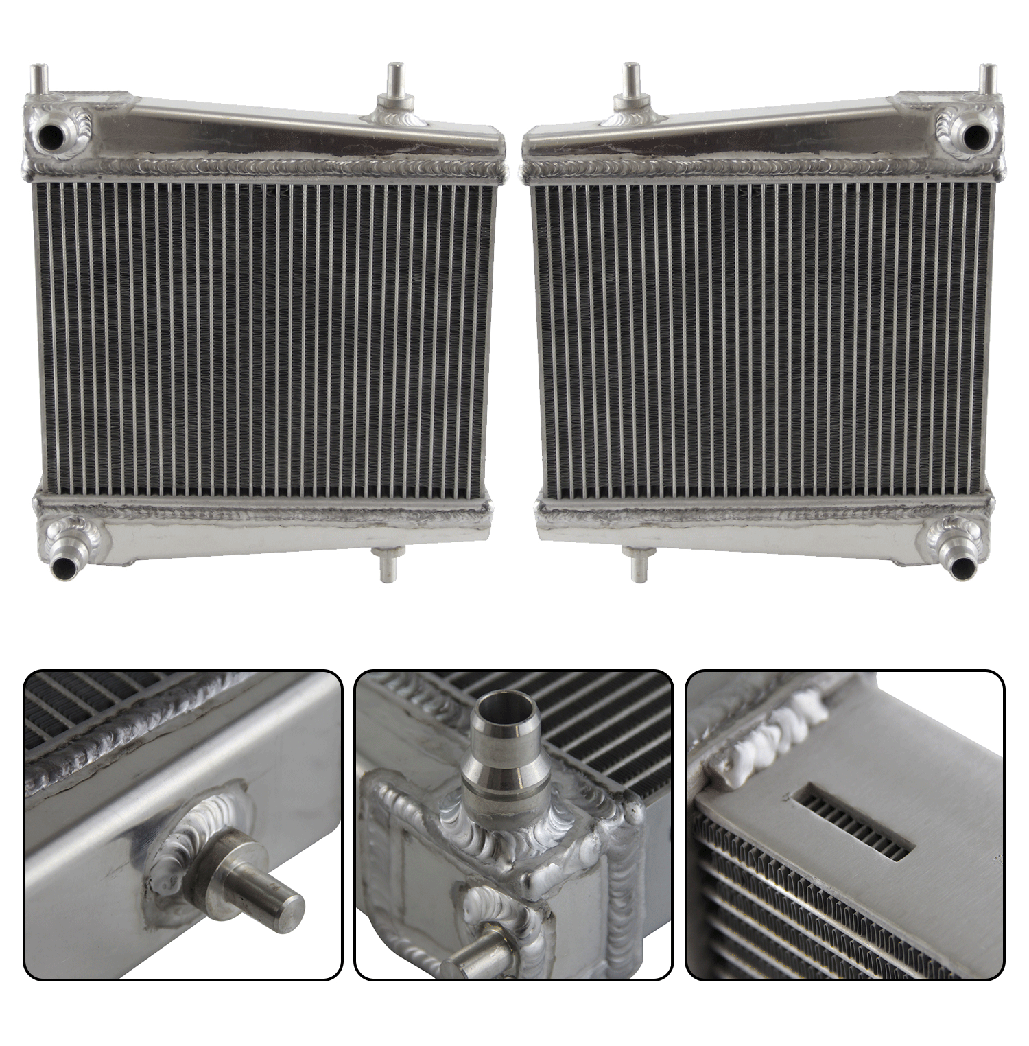 B58 Z4 M40i/M340iSupra GR A90/A91 Aluminum Water Tank Radiator - 6