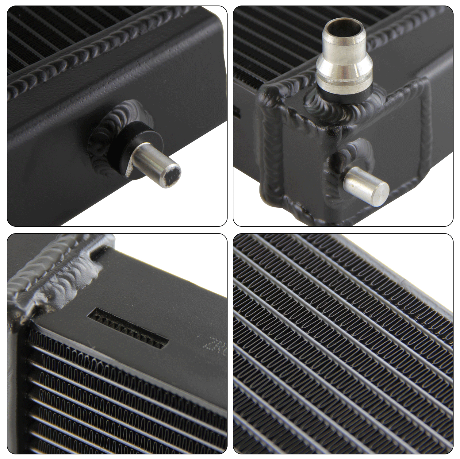 B58 Z4 M40i/M340iSupra GR A90/A91 Aluminum Water Tank Radiator - 8