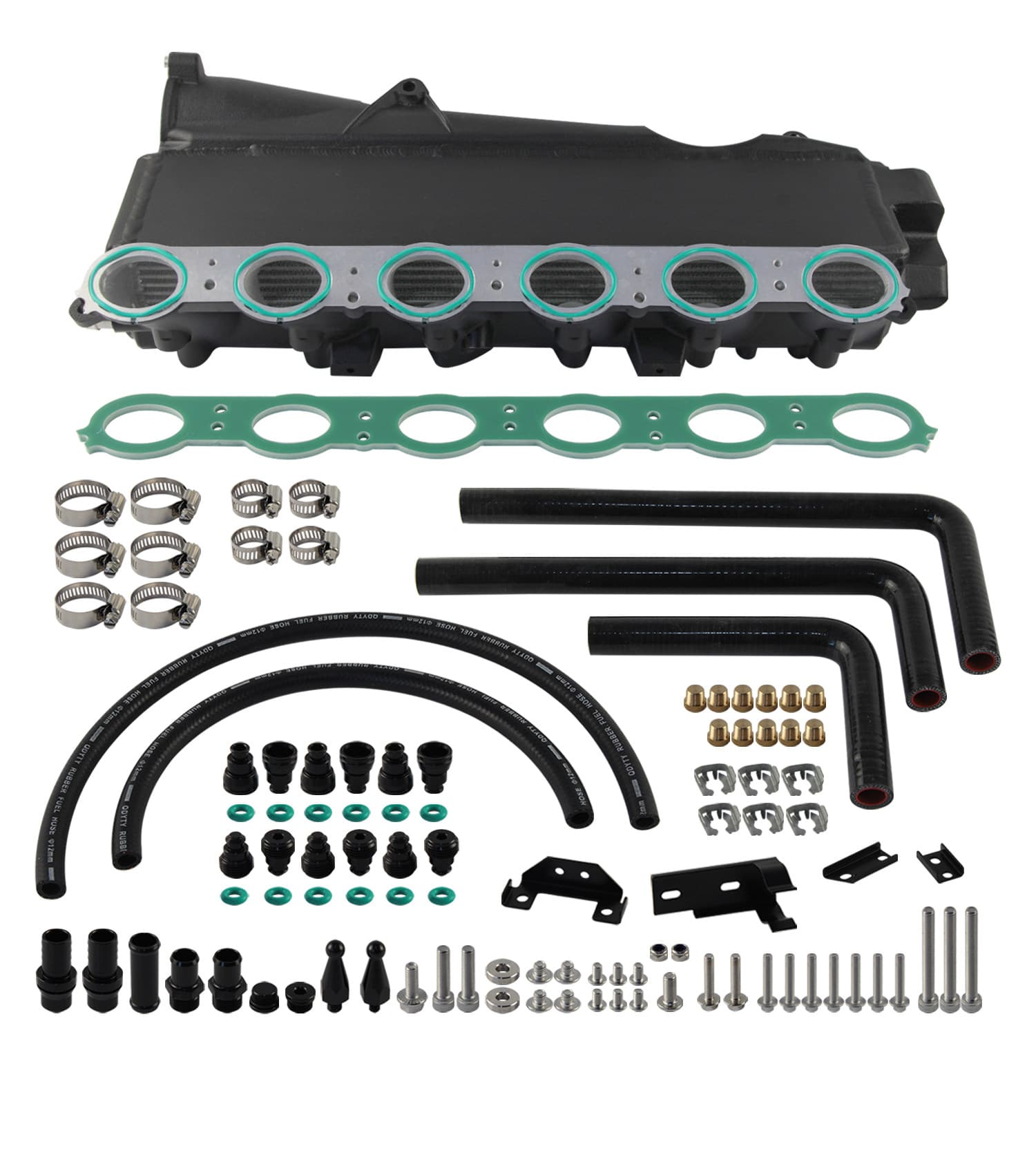 B58Gen2 High Performance Enlarged Cooling Radiator Manifold - 7