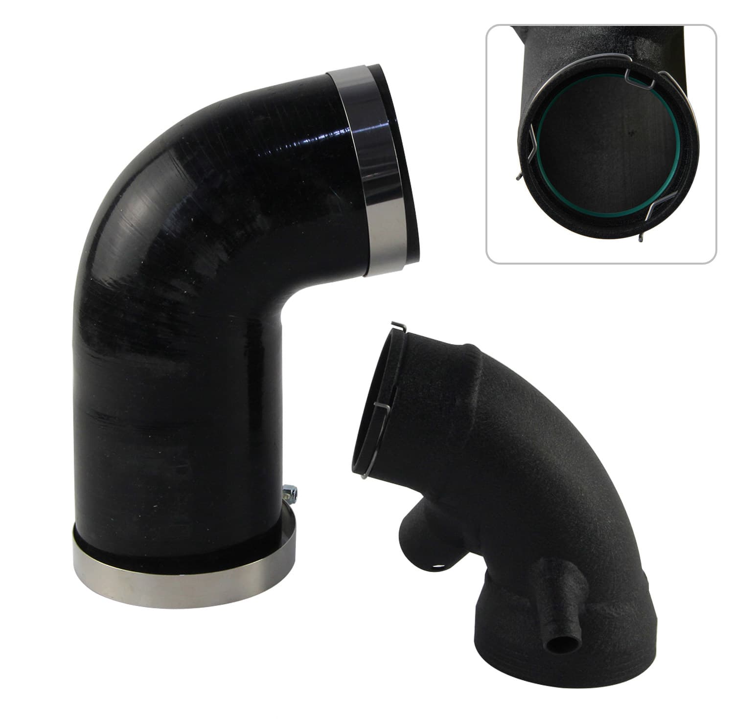 B58 engine turbocharged F chassis turbocharged intake aluminum hose - 10