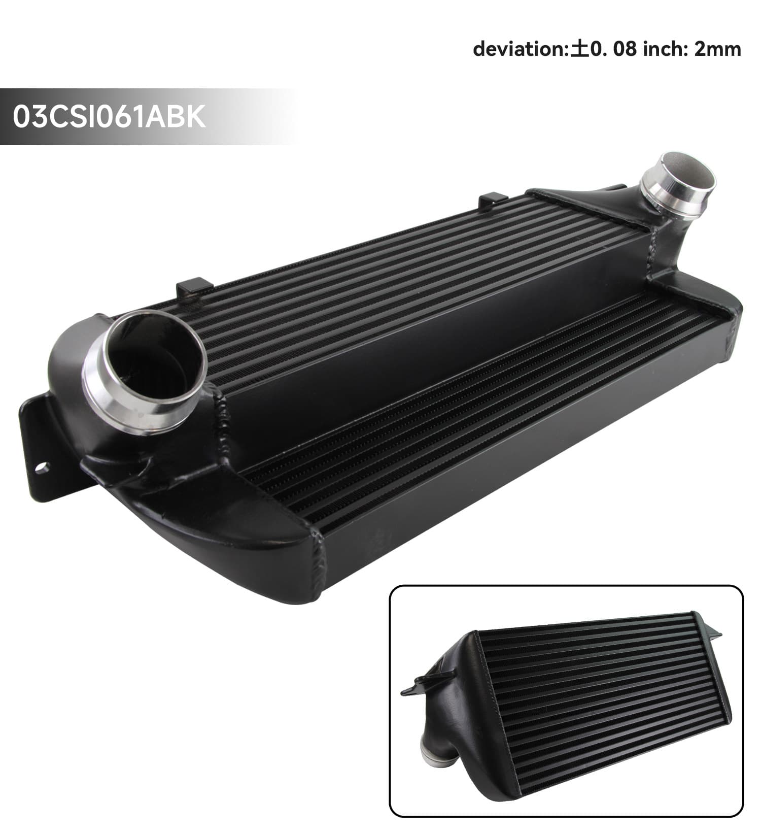 N20 5 series F07F10F11520i528i 2010-2016 enlarged intercooler - 4